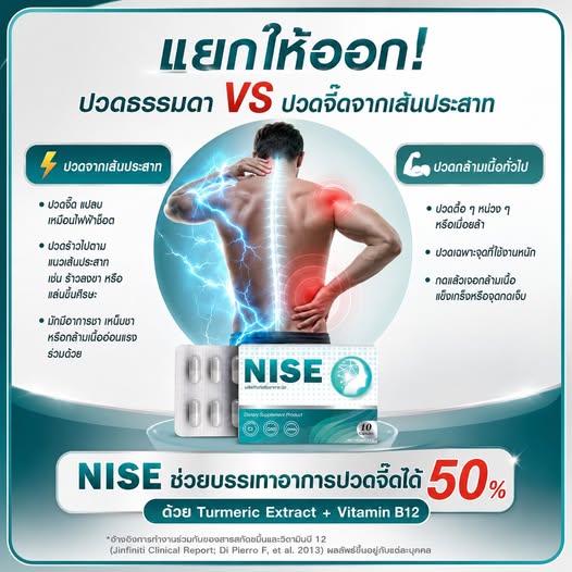 โพสต์ NISE เปรียบเทียบอาการปวด